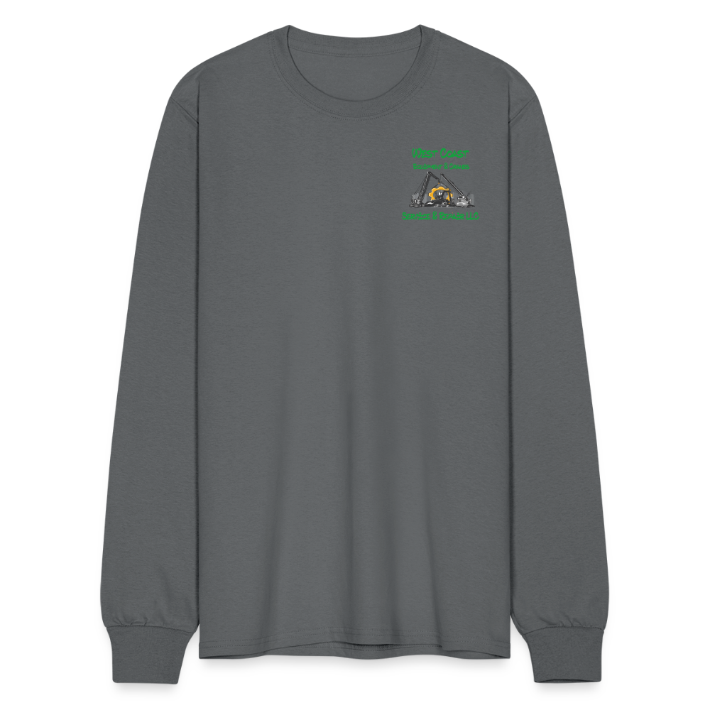 West coast Long Sleeve T-Shirt - charcoal