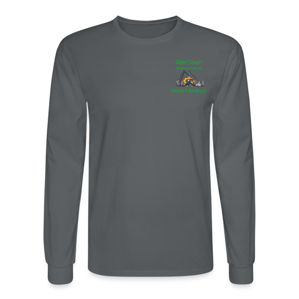 West coast Long Sleeve T-Shirt - charcoal