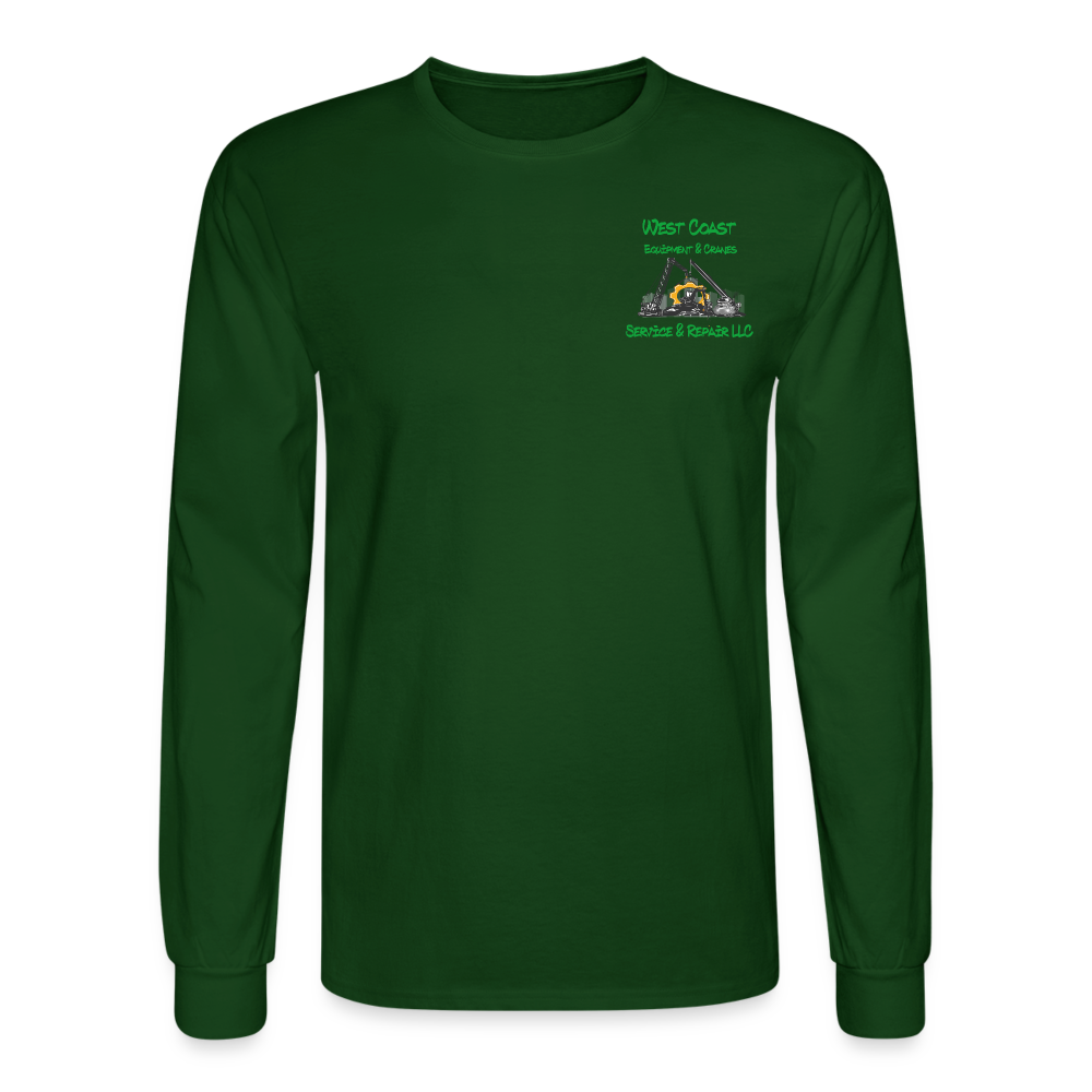 West coast Long Sleeve T-Shirt - forest green