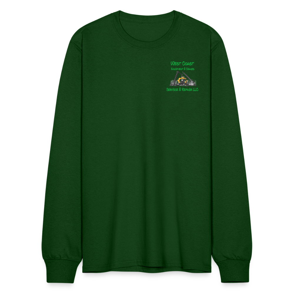 West coast Long Sleeve T-Shirt - forest green