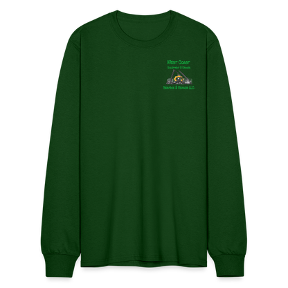 West coast Long Sleeve T-Shirt - forest green