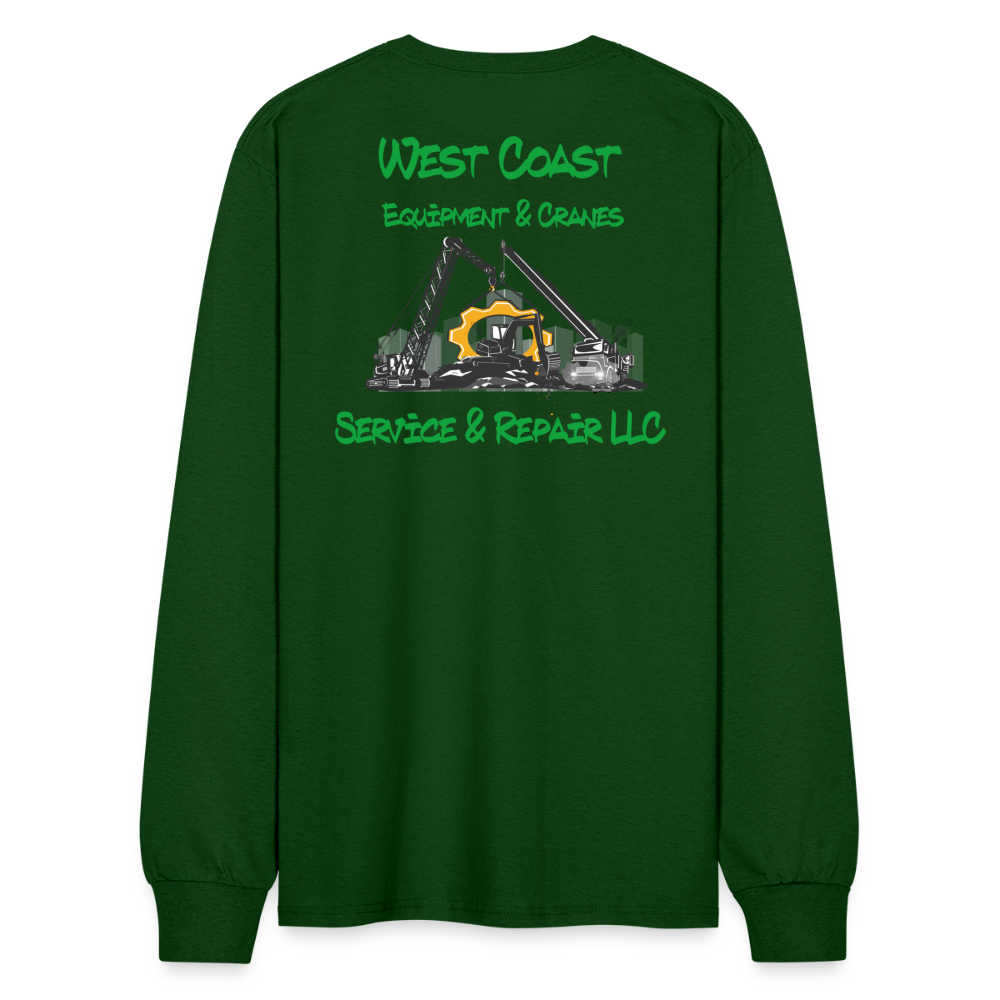 West coast Long Sleeve T-Shirt - forest green