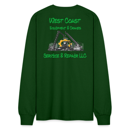 West coast Long Sleeve T-Shirt - forest green