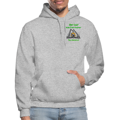 West coast hoodie Heavy - heather gray