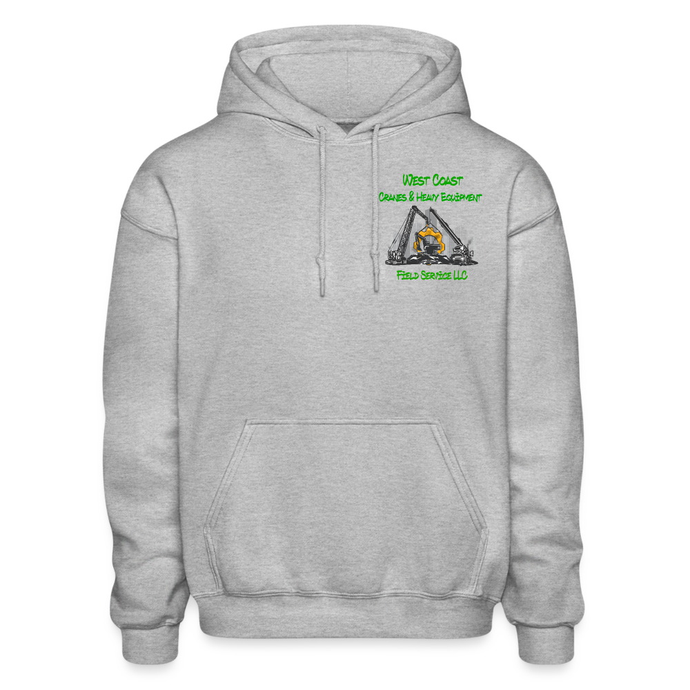 West coast hoodie Heavy - heather gray