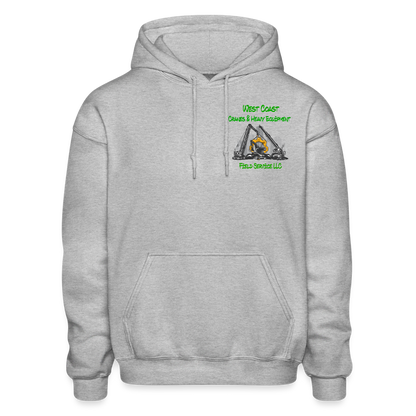 West coast hoodie Heavy - heather gray