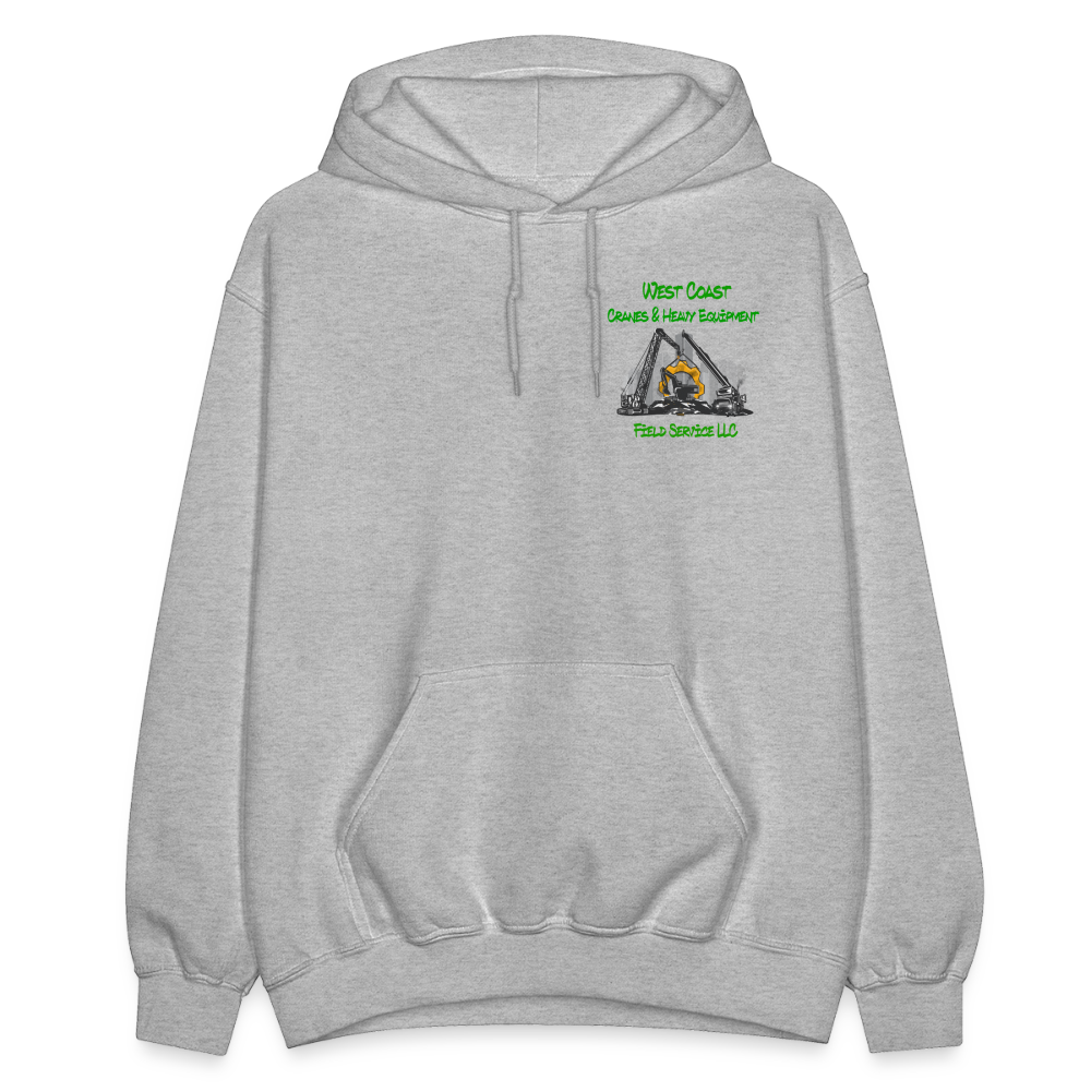 West coast hoodie Heavy - heather gray