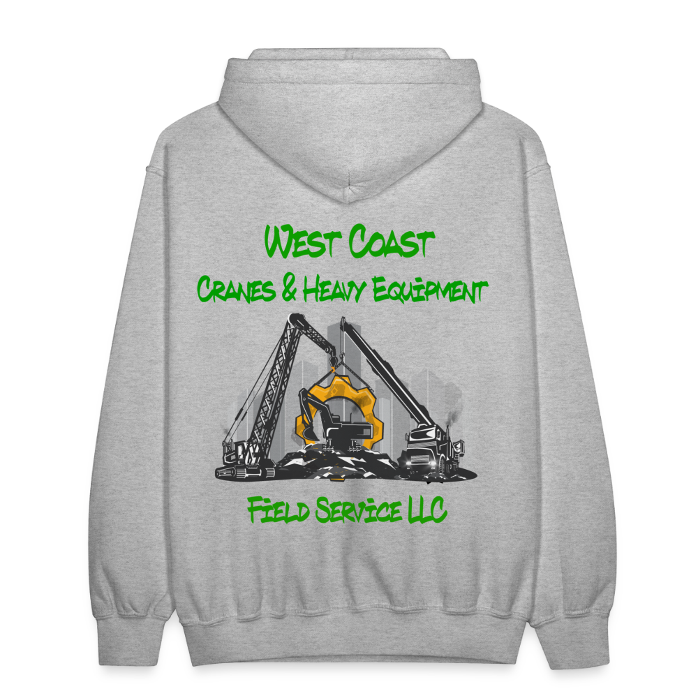 West coast hoodie Heavy - heather gray