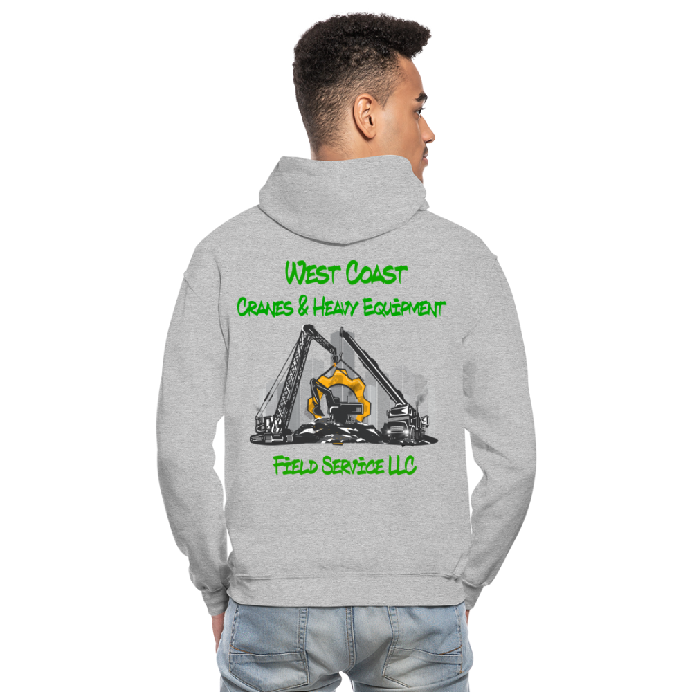 West coast hoodie Heavy - heather gray