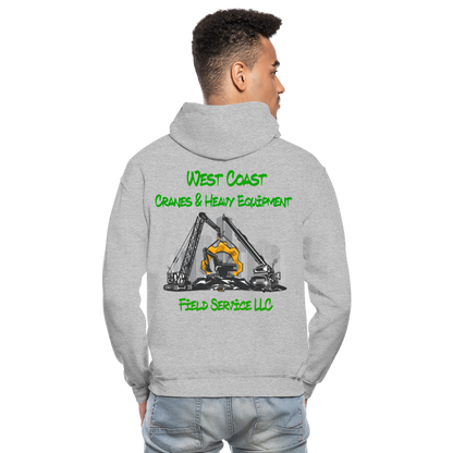 West coast hoodie Heavy - heather gray