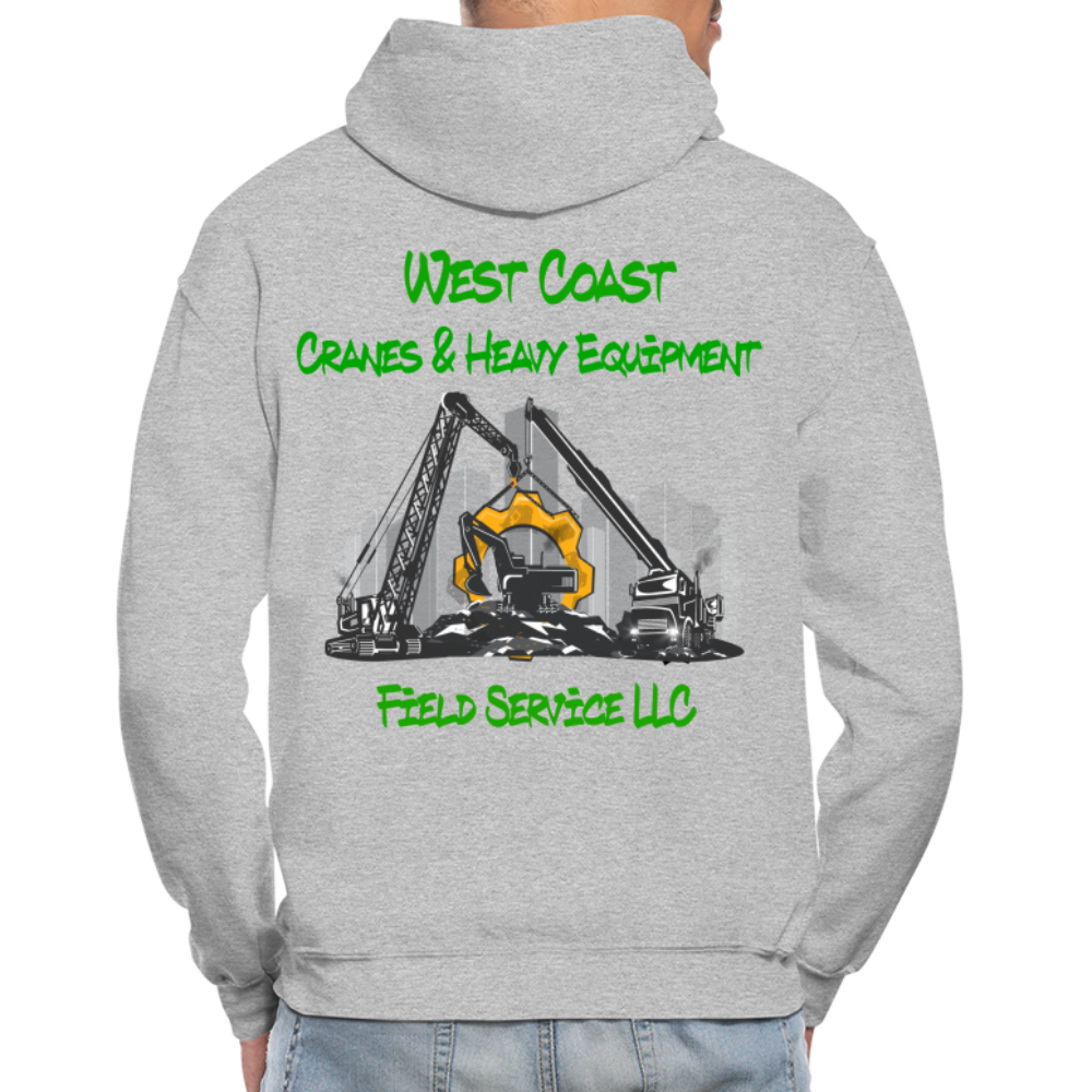 West coast hoodie Heavy - heather gray